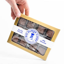 Load image into Gallery viewer, MILK CHOCOLATE SEA SALT CARAMELS - 12pc