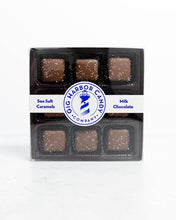 Load image into Gallery viewer, MILK CHOCOLATE SEA SALT CARAMELS - 9pc