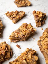 Load image into Gallery viewer, Dark english toffee spread out