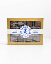 Load image into Gallery viewer, Milk Chocolate Sea Salt Caramels - 12 Piece
